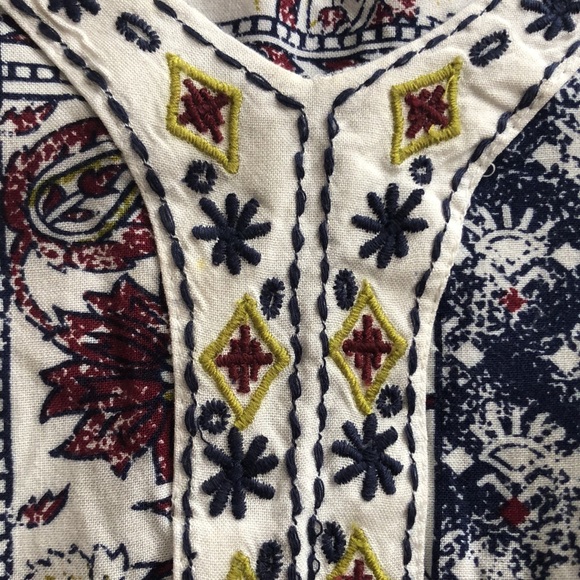 COPY - 2 for $15 Mixed media summer sleeveless tunic - Picture 2 of 9